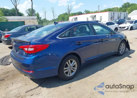 2015 Hyundai Sonata Eco from USA, damaged, VIN 5NPE24AA1FH117774